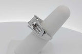 2.08cttw Diamond Ring In 10k White Gold 6.5 Grams Size 5.5 Eb1026rorsa