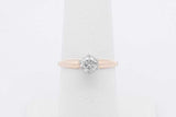 0.50ctw Diamond Solitaire Ring In 14k Yellow Gold 2 Grams Size 6 Eb0725oorsa