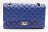 Chanel Quilted Iridescent Caviar Classic Double Flap Shoulder Bag Eb0126orxzsa