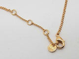Fendi Filo Goldtone Metal Pendant Chain 17.5 In Do1225lxzde