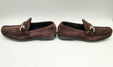 Salvatore Ferragamo Gerolamo Suede Leather Loafers Size 9 Hs0823oxzsa