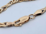 14k Yellow Gold Link Bracelet 10.5 Grams 10.75 Inches Eboxzdu