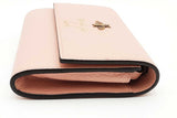 Gucci Blind For Love Bee Pink Leather Crossbody Wallet Eb0526wsxsa
