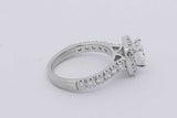 1.79cttw Diamond Ring In Platinum 8.4 Grams Size 6.25 Eb0426wrxzsa