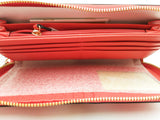 Michael Kors Red Jet Set Travel Large Continental Wristlet Wallet Sd0826wxdu