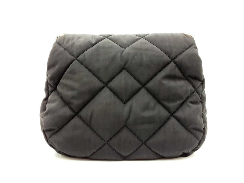 Marc Jacobs Natasha Black Quilted Nylon Crossbody Bag Fw0325ozdu