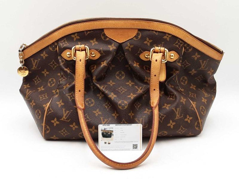 Louis Vuitton Tivoli Gm Shoulder Bag In Coated Canvas Fw1125pzrdu