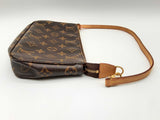 Louis Vuitton Pochette Brown Monogram Shoulder Clutch Do1024rxzde