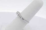 0.3cttw Diamond Ring In 14k White Gold 2.9 Grams Size 6.5 Eb0826lixsa