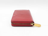 Louis Vuitton Zippy Wallet In Pomme D'amour Monogram Vernis Leather Fw0925lrxdu