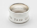 Tiffany & Co 1837 Makers 0.925 Sterling Silver 11.8g Ring Size 8.75 Do0526crde