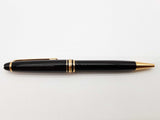 Montblanc Meisterstuck Black Resin Twist Ball Point Pen Do0826orxde