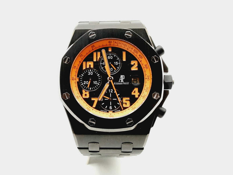 Audemars Piquet Volcano Off Shore Black Steel Watch Do0423olrxzde