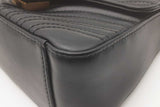 Gucci Chevron Quilted Marmont Matelasse Top Handle Bag Eb0626rxzsa