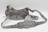 Balenciaga Le Cagole Rhinestone Embellished Shoulder Bag Eb0526rxzdu