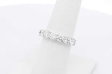 2.1cttw Lab Grown Diamond Ring In 14k White Gold 2.5 Grams Size 6.75 Eb0826exzsa