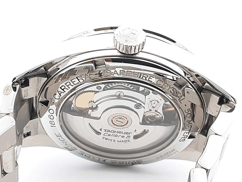 Tag Heuer Carrera Diamond & Stainless Steel 36mm Watch Fw0425lrzxdu