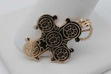 14k Yellow Gold Cross Pendant 3.4 Grams Eb0926owxsa