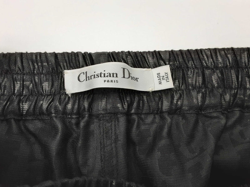 Christian Dior Black Logo Polyester Cotton Jacket Sweat Pant Set Do1124rrxde