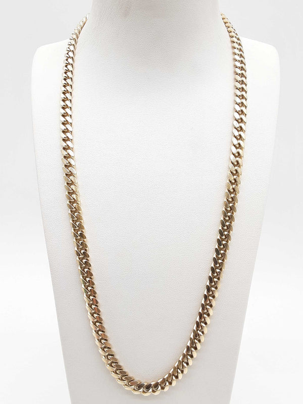 0.925 Sterling Silver 64.2g Cuban Link Chain 22 In Do0125pxde