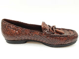 Cole Haan Nutmeg Brown Woven Leather Loafers Size Us 7m Do0925exde