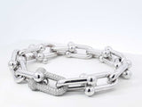 Tiffany & Co. Hardwear Large Link Bracelet In 18k Gold 44.2g 7 Inch Fw0426cxzxdu