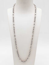0.99 Platinum 48.4g Beaded Chain 25 Inch Do0626wrxzde