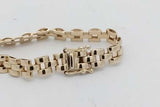 0.93cttw Diamond Bracelet In 14k Yellow Gold 11.8 Grams 7 Inch Eb0826lrxzsa