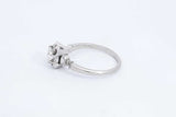 Pearlian Motomachi Platinum 0.43ctw Diamond Ring 3.8 Grams Size 6.25 Eb0524lwxdu