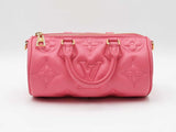 Louis Vuitton Papillon Bb Bag In Pink Monogram Bubblegram Leather Fw0726czxdu