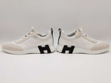 Hermes Bouncing White Sneakers Size Eu 41 Sd09ozxde