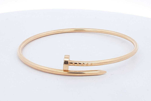 Cartier Juste Un Clou 18k Yellow Gold Bracelet 9.9 Grams Size 18 Eb0824olxzsa