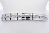 2.64ctw Diamond Bracelet In 18k White Gold 55.6 Grams 8 Inch Eb0225ocxzsa