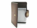 Coach Medium Corner Zip Wallet Brown Wallet Aa0626prsa