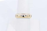 Approx. 0.42ctw Diamond Ring In 18k Yellow Gold 9.46 Grams Size 8 Eb0522wrxsa