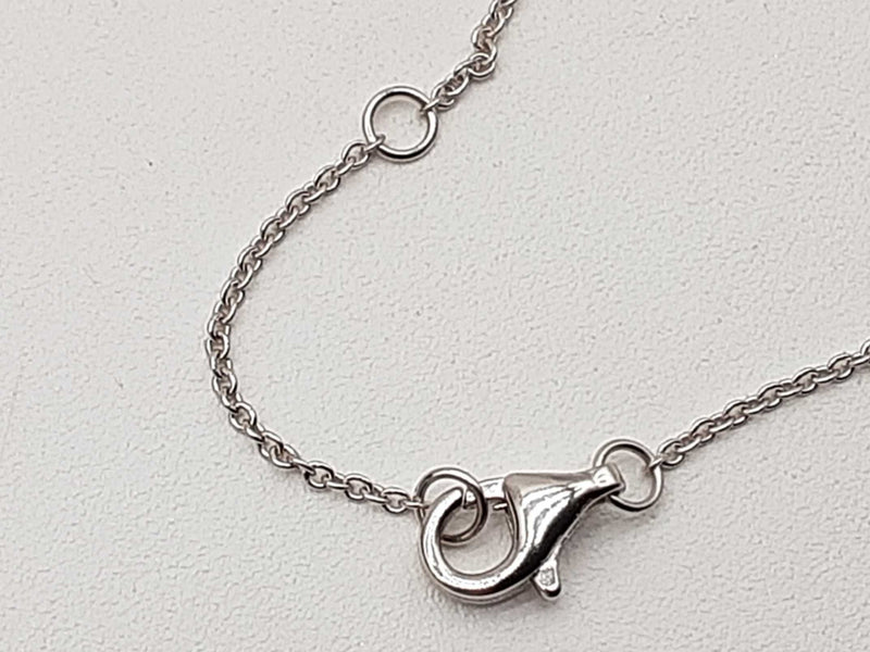 0.40 Cttw Diamonds 14k White Gold 2.9g Pendant Chain 18 In Do0525lixde