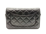 Chanel Classic Wallet On Chain Black Lambskin Shoulder Bag Fw1224lrxzdu