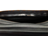 Loewe Pleated Nappa Bracelet Black Pouch Sd0726rzxde
