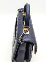 Chanel Quilted Leather Trendy Cc Top Handle Bag Eb0326pxxzde