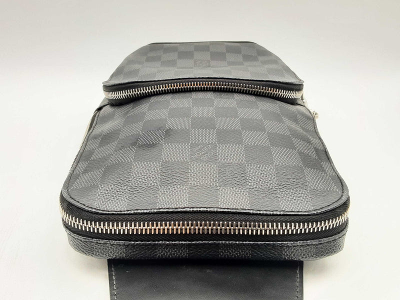 Louis Vuitton Avenue Sling Bag In Damier Graphite Canvas Fw0125crxsa