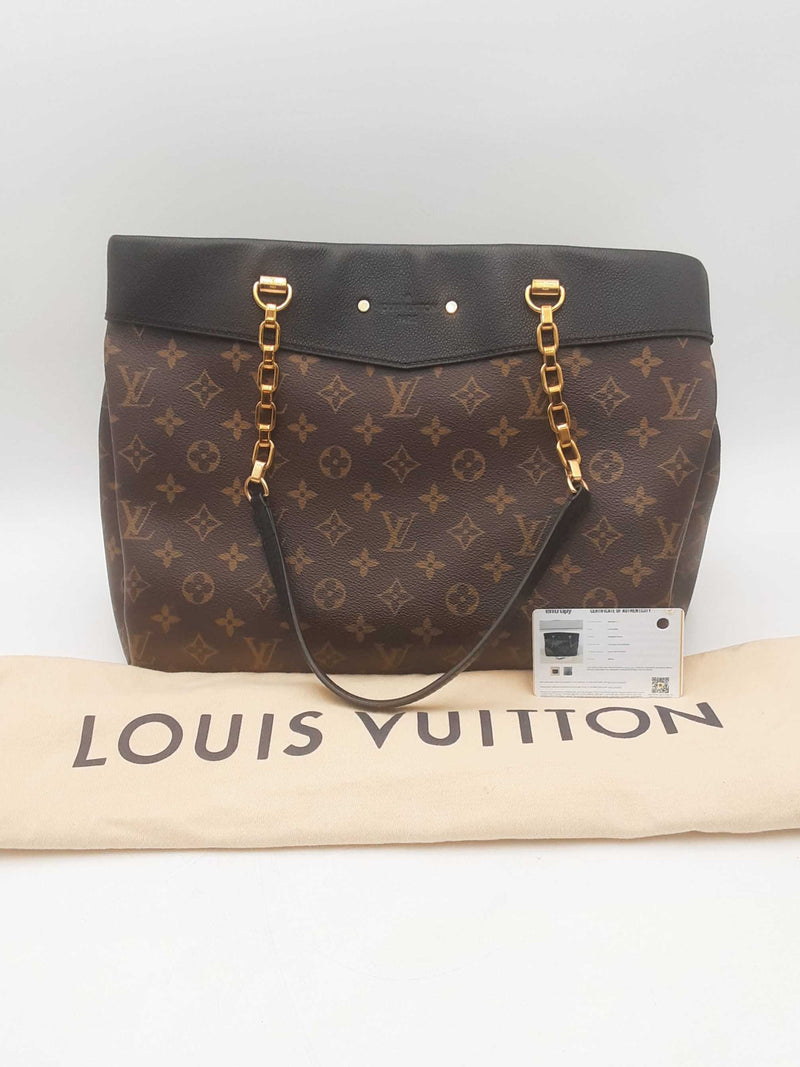 Louis Vuitton Monogram Pallas Chain Tote Bag Sd0825izxsa