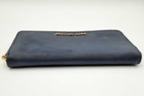 Michael Kors Jet Set Travel Continental Navy Wallet Eb0824oxdu