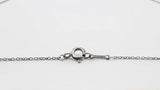 Tiffany & Co. Paloma Picasso Loving Hearts Silver Necklace 18 Inch Fw0725rzdu