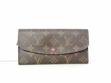 Louis Vuitton Monogram Canvas Emilie Wallet Mk0826wsrmia