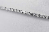 3.0cttw Lab Grown Diamond Tennis Bracelet 14k White Gold 5.3g 7 In Eb0326llxzsa