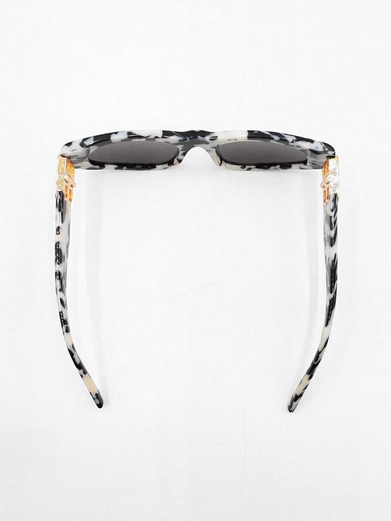 Balenciaga Cow Print Cat-eye Acetate Sunglasses Fw0125rxdu