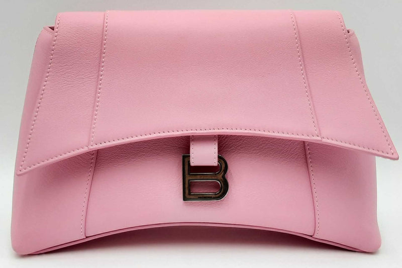 Balenciaga Downtown Pink Leather Shoulder Bag Eb1024pcrdu Max Pawn