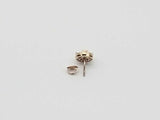 0.49 Dwt 10k Yellow Gold 10k 1.5 Grams Single Stud Earring Mk0226ermia