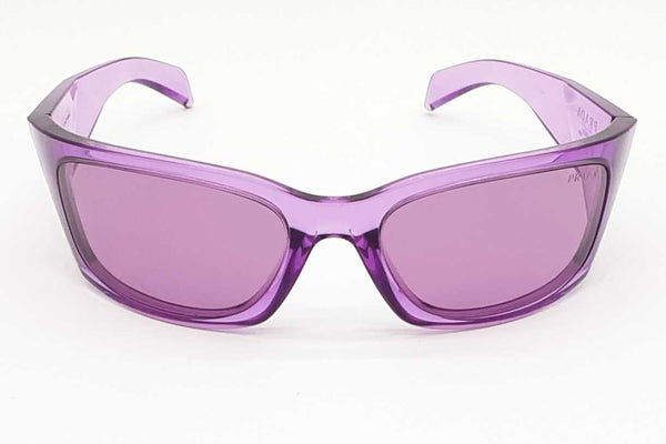 Prada Spr A14 Transparent Ametyst Sunglasses Eb1125lxzde