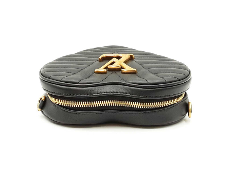 Louis Vuitton New Wave Heart Bag In Black Quilted Leather Fw0725crzdu